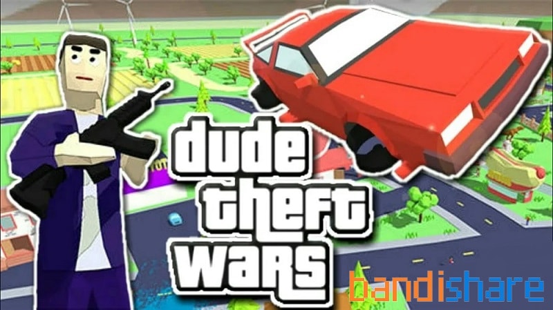 Dude Theft Wars MOD (Vô Hạn Tiền, Bất Tử, Menu) 0.9.0.9c8 APK