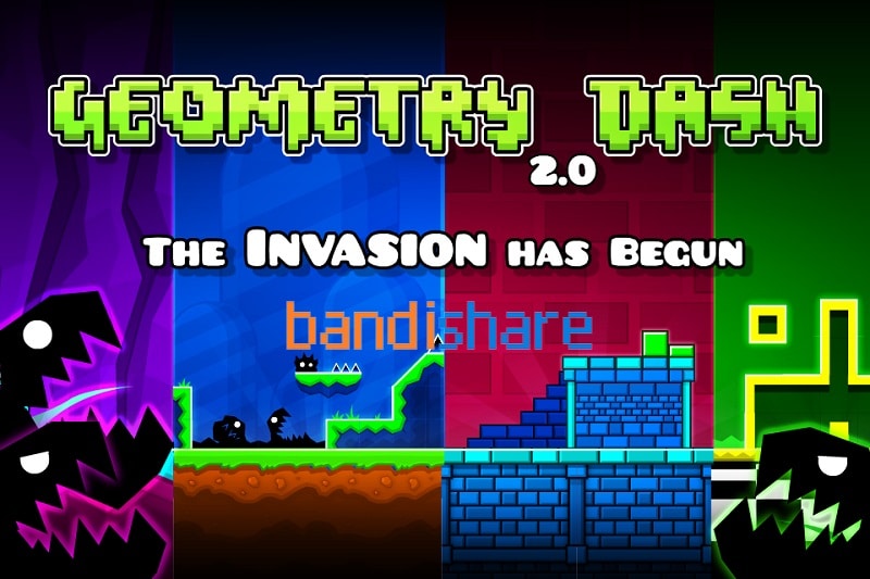 Tải Geometry Dash MOD APK (Menu, Bất tử, Mở Khóa, Vô hạn tiền) 2.2.142