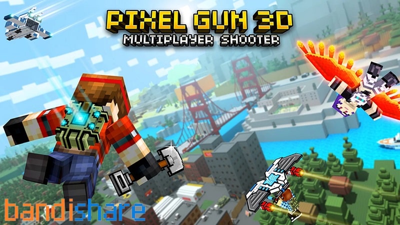 Tải Pixel Gun 3D MOD (Vô Hạn Tiền, Kim Cương, Đạn, Máu) 24.4.4 APK