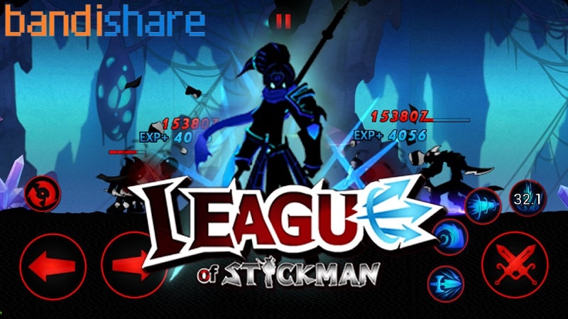 Tải League of Stickman MOD (Full tiền, Kim cương, Đá quý) 6.1.6 APK