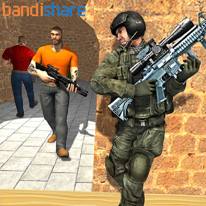 Tải Anti Terrorist Shooting Game MOD (Bất Tử, Dễ Chơi) 13.9 APK