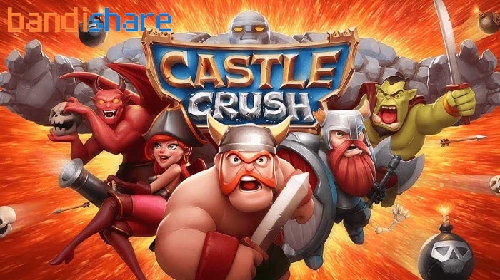 Tải Castle Crush MOD (Menu, Vô hạn tiền, Kim Cương, Mana) 6.3.5 APK