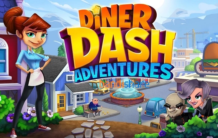 Tải Diner DASH Adventures MOD (Menu, Vô Hạn Tiền) 1.57.2 APK