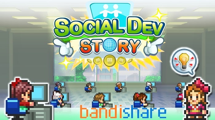 Tải Social Dev Story MOD (Nâng Cấp Miễn Phí, Thể Lực) 2.4.3 APK