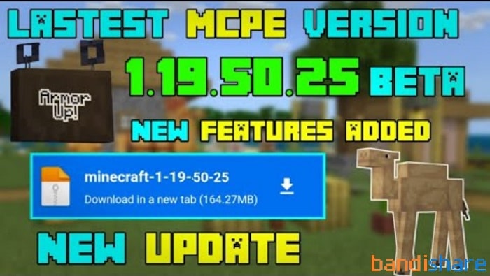 Tải Minecraft 1.19.50.25 APK BETA Có Tiếng Việt cho Android