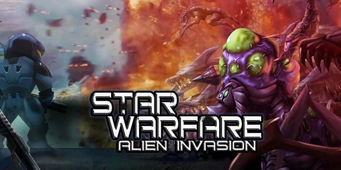 Star Warfare: Alien Invasion HD MOD (Vô Hạn Đá Quý, Bot Ngáo) 3.01 APK