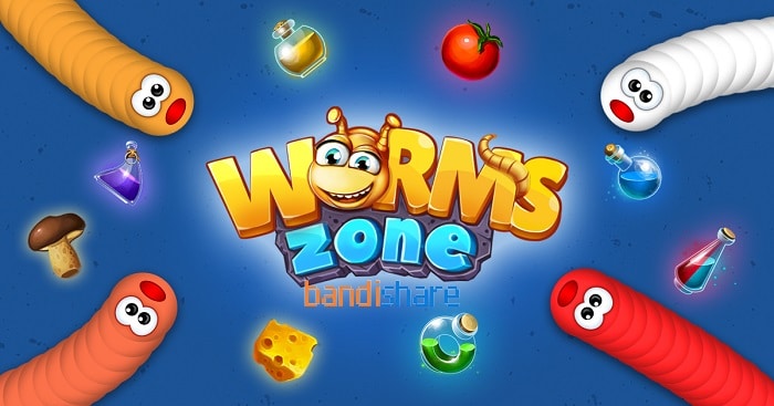 Tải Worms Zone .io MOD (Menu, Vô hạn tiền, Khổng Lồ, Bất Tử) 5.4.5 APK