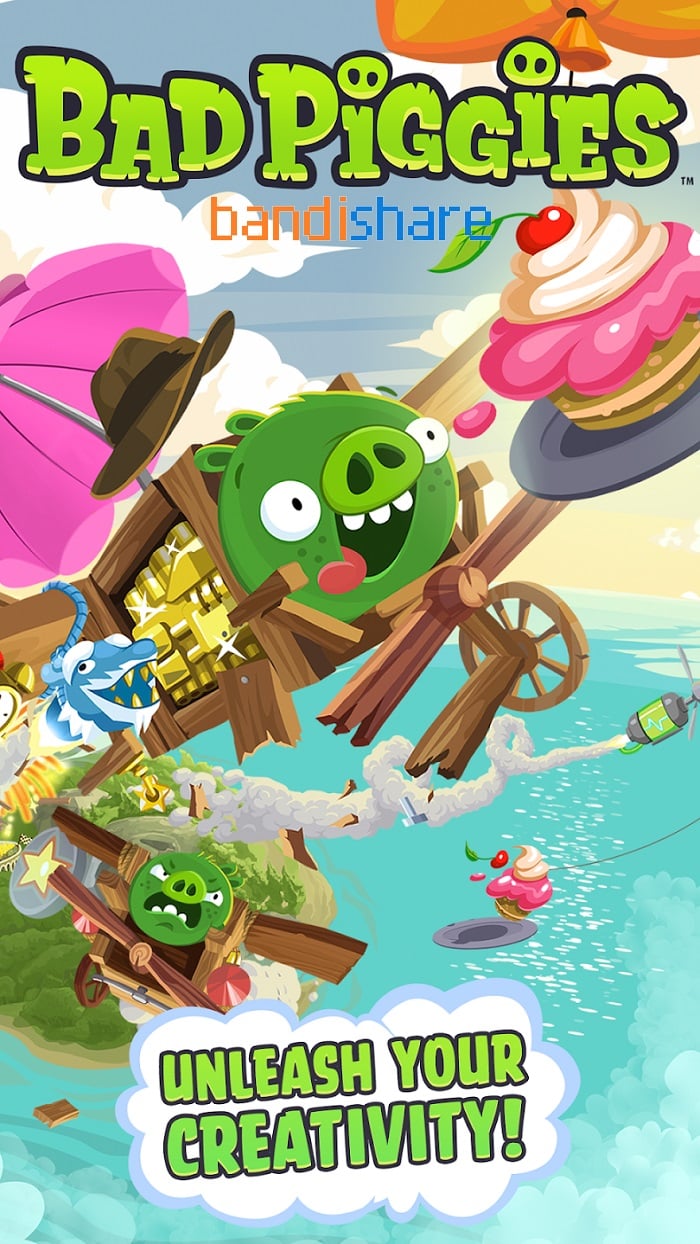 Tải Bad Piggies MOD (Vô Hạn Tiền, Full Đồ 999 items) 2.4.3447 APK