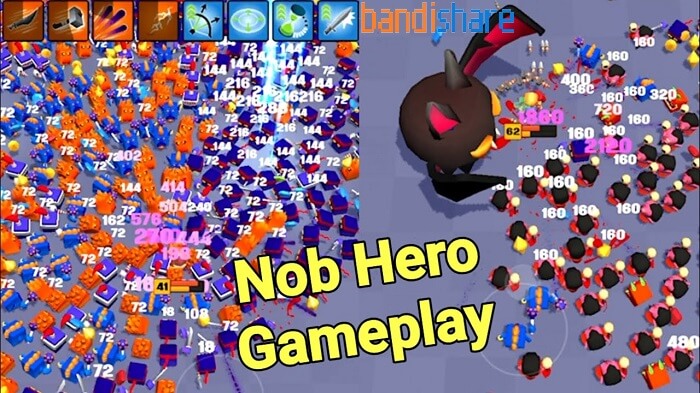 Tải Nob Hero MOD (Menu, 1 Hit, NO ADS) 0.5 APK cho Android