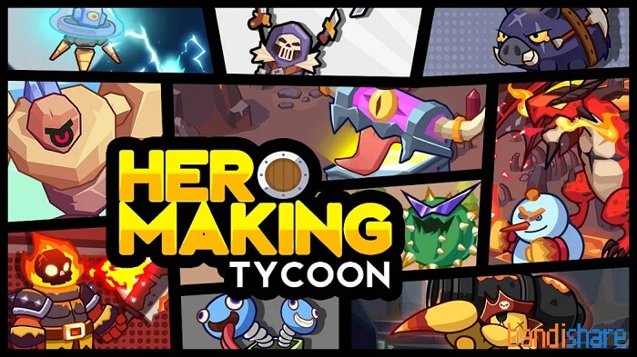 Tải Hero Making Tycoon MOD (Menu, Vô Hạn Tiền) 2.1.7 APK