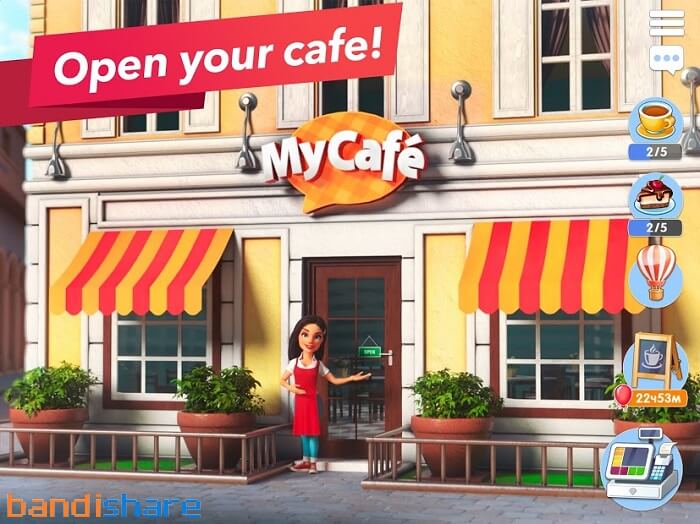 Tải My Cafe MOD (Menu, Vô Hạn Tiền, Kim Cương) 2024.2.0.6 APK