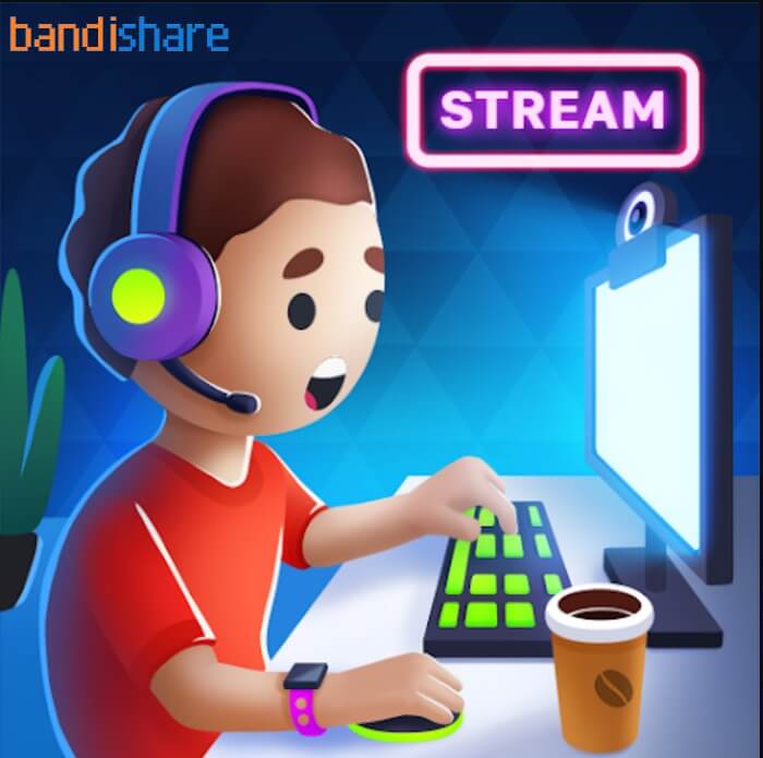 Tải Idle Streamer – Tuber game MOD (Vô Hạn Tiền, Bits) 2.6 APK