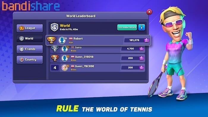 mini tennis apk mod