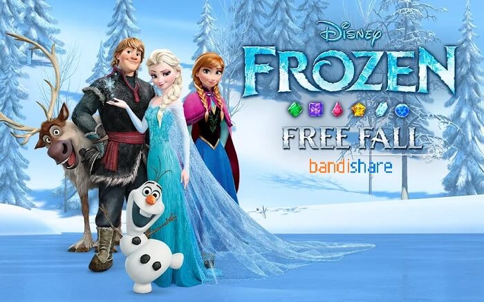 Disney Frozen Free Fall MOD (Vô Hạn Lượt, Cầu Tuyết) 13.3.1 APK