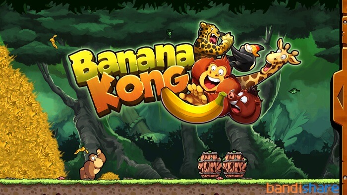 Tải Banana Kong MOD (Vô Hạn Chuối, Trái Tim) 1.9.16.13 APK