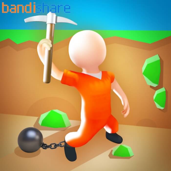 Tải Dig and Run: Prison Escape MOD (Vô Hạn Tiền) v0.92 APK