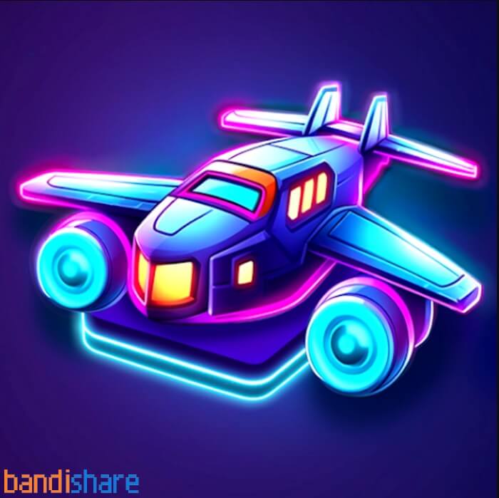 Tải Merge Planes Neon Game Idle MOD (Mua Sắm) v1.0.30 APK