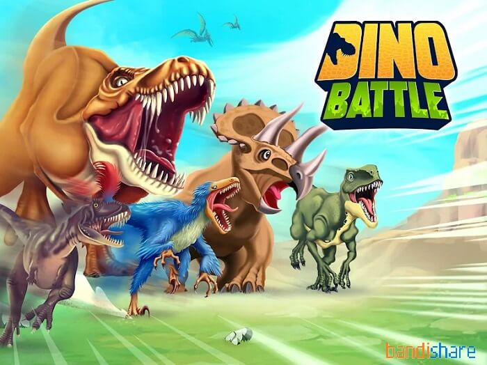 Tải Dino Battle MOD (Vô Hạn Tiền, Kim cương, Tài Nguyên) 15.02 APK