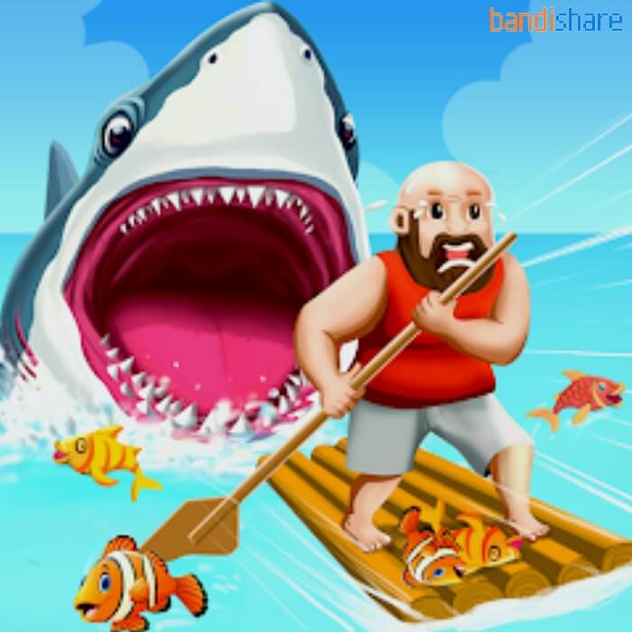 Tải Fishing Survival MOD (Cá mập hiền lành) v2.04 APK