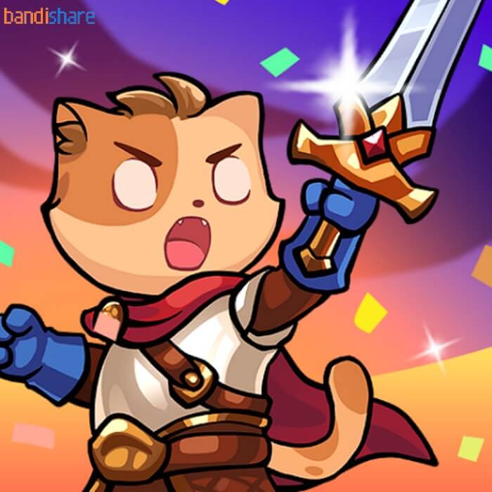 Tải Cat Legend: Idle RPG War MOD (Menu, Sát Thương, Bất Tử) v57 APK