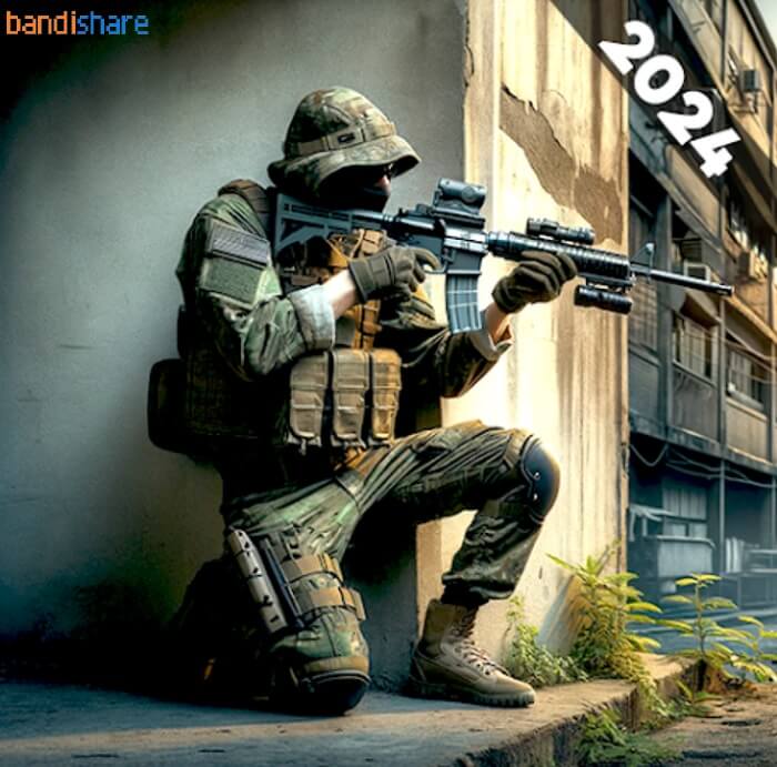 Tải Real Commando Ops MOD (Bất Tử, Bot Dễ chơi) 1.1.1f1 APK