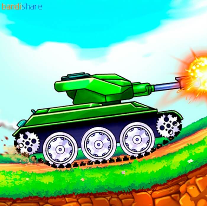 Tải Tank Attack 4 MOD (Kẻ Địch Ngáo) v1.3.8 APK cho Android