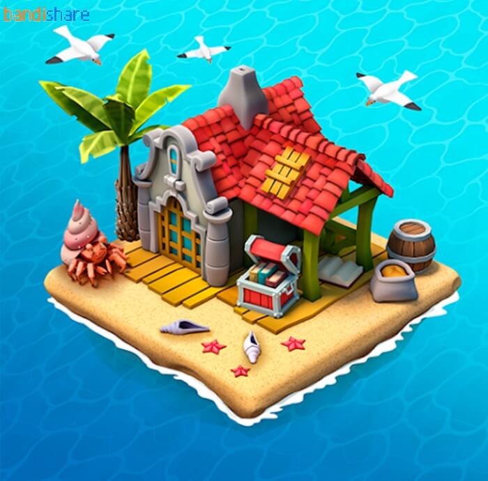 Tải Fantasy Island Sim MOD (Vô Hạn Tiền, Mở Khóa Đảo) 2.17.0 APK