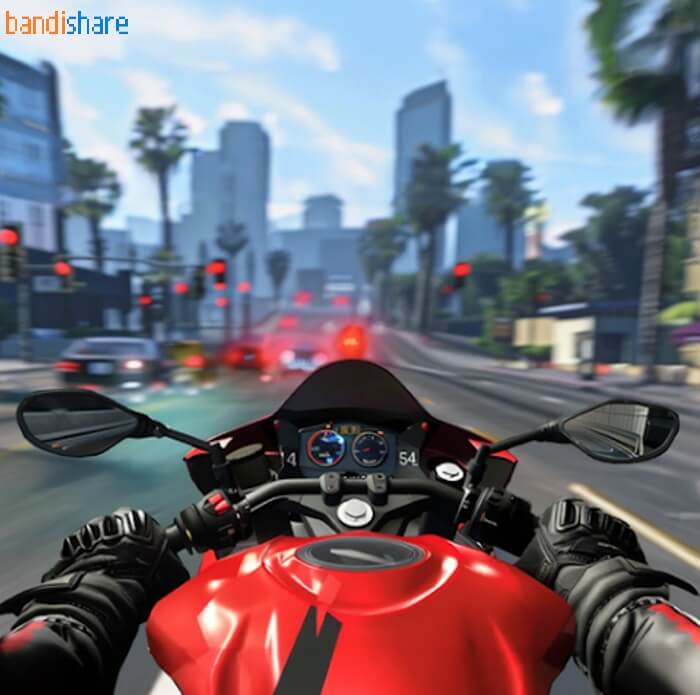 Tải Traffic Bike Rush Driving City MOD (Vô Hạn Tiền) 1.0.2 APK