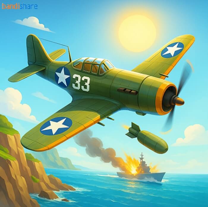 Ace bomber WW2 Warplanes Games MOD (Vô Hạn Tiền) 2.6.0 APK