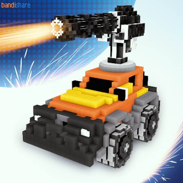Tải Cars Battle – Voxel Edition MOD (Vô Hạn Tiền) v0.3 APK