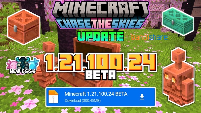 Tải Minecraft BETA 1.21.100.24 APK có Tiếng Việt cho Android