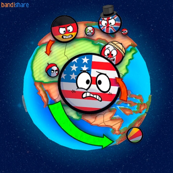 Country Balls: State Takeover MOD (Vô Hạn Tiền) v2.0.9 APK