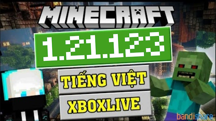 Tải Minecraft 1.21.123 APK Có Tiếng Việt + XboxLive Miễn Phí