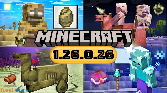 Tải Minecraft BETA 1.26.0.26 APK có Tiếng Việt cho Android