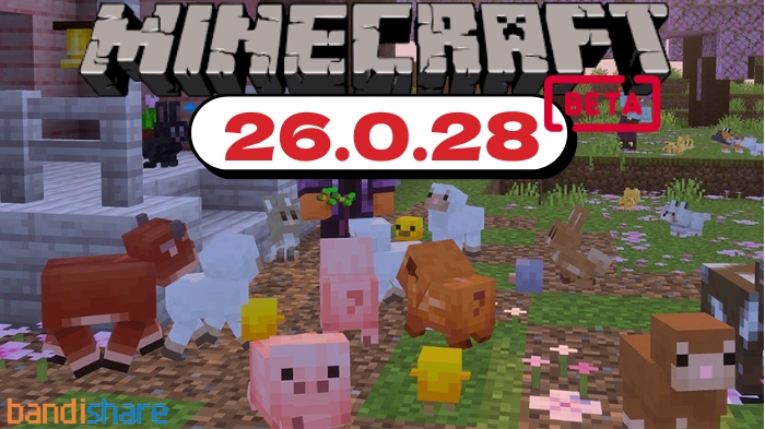 Tải Minecraft BETA 26.0.28 APK có Tiếng Việt cho Android