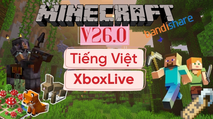 Tải Minecraft 26.0 APK Mới Nhất có Tiếng Việt cho Android