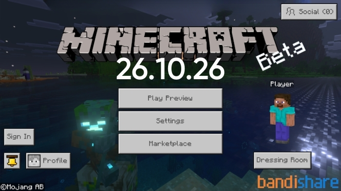 Tải Minecraft 26.10.26 (1.26.10.26) APK cho Android