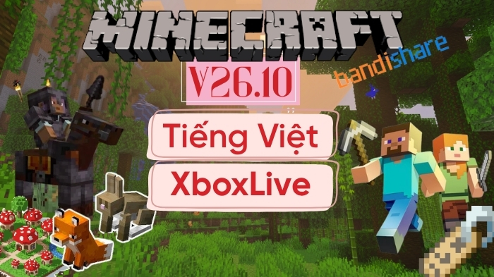 Tải Minecraft 26.10 (v1.26.10) APK có Tiếng Việt cho Android