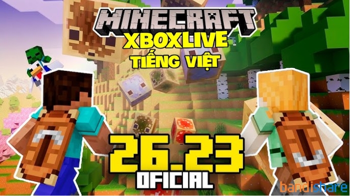 Tải Minecraft 26.23 (v1.26.23) APK có Tiếng Việt + XboxLive Miễn Phí