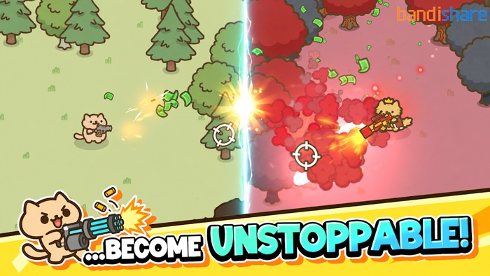 idle-cat-gunner-shooter-rpg-apk-mod