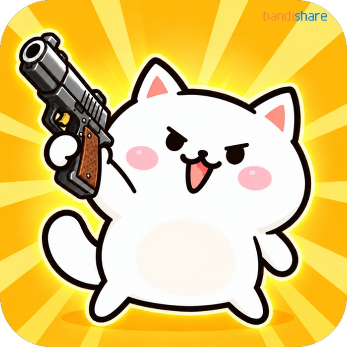 Tải Idle Cat Gunner: Shooter RPG MOD (Vô Hạn Tiền) 1.1.65 APK